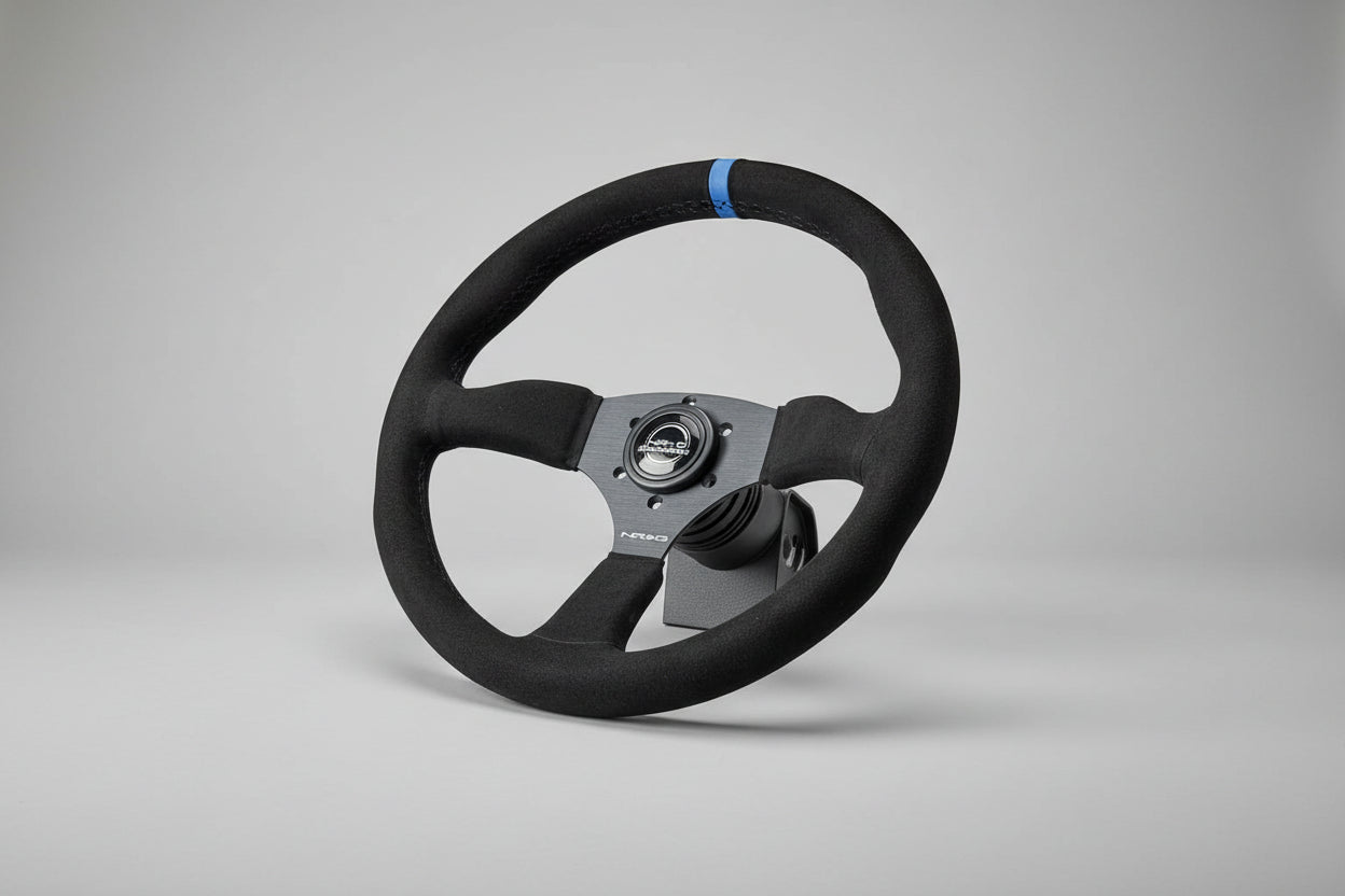 NRG Style Suede Steering Wheel Nightlife accessories