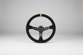 OMP Suede Deep Dish Steering Wheel Nightlife accessories