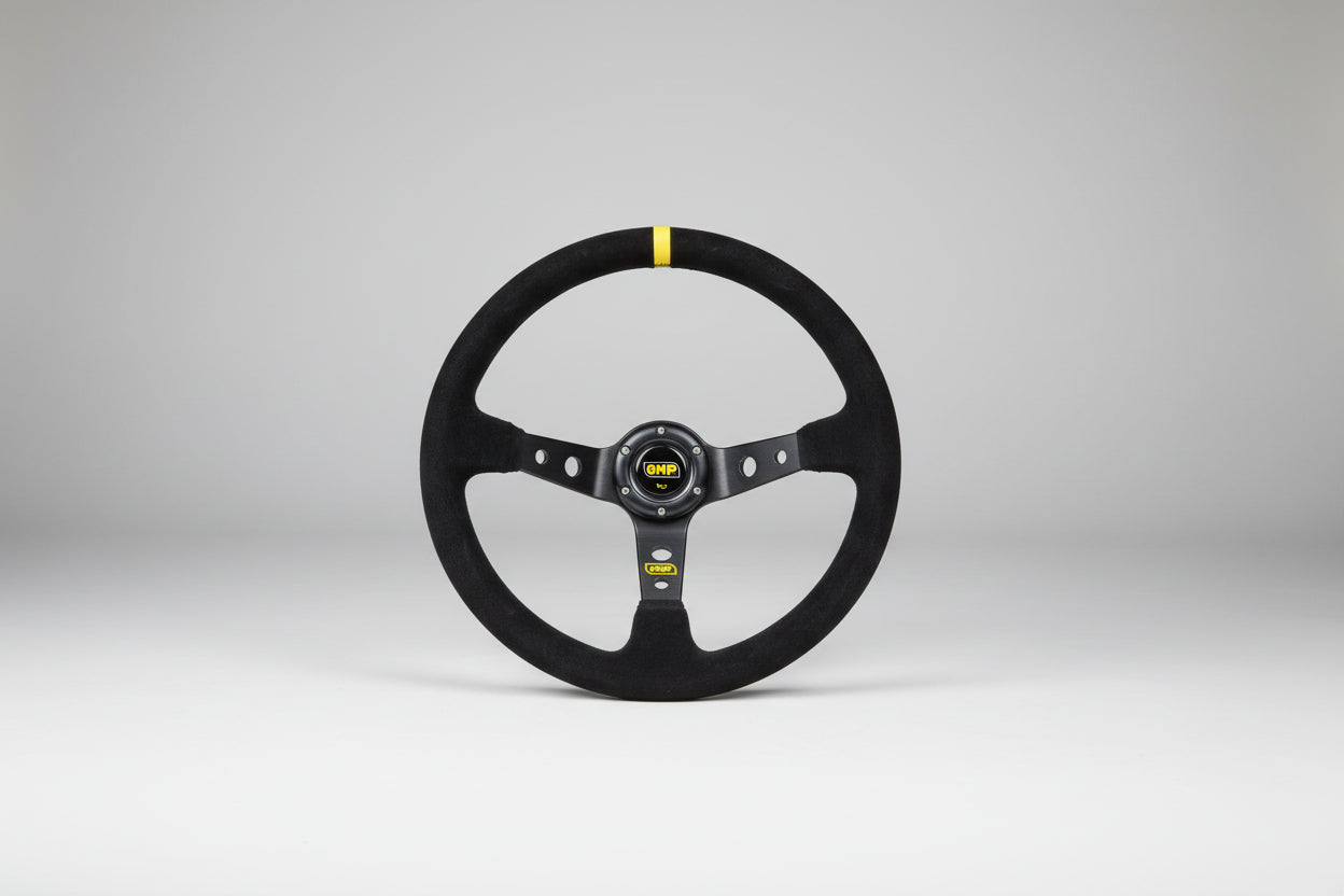 OMP Suede Deep Dish Steering Wheel Nightlife accessories