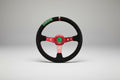 TAKATA Deep Dish Style Suede Steering Wheel Nightlife accessories