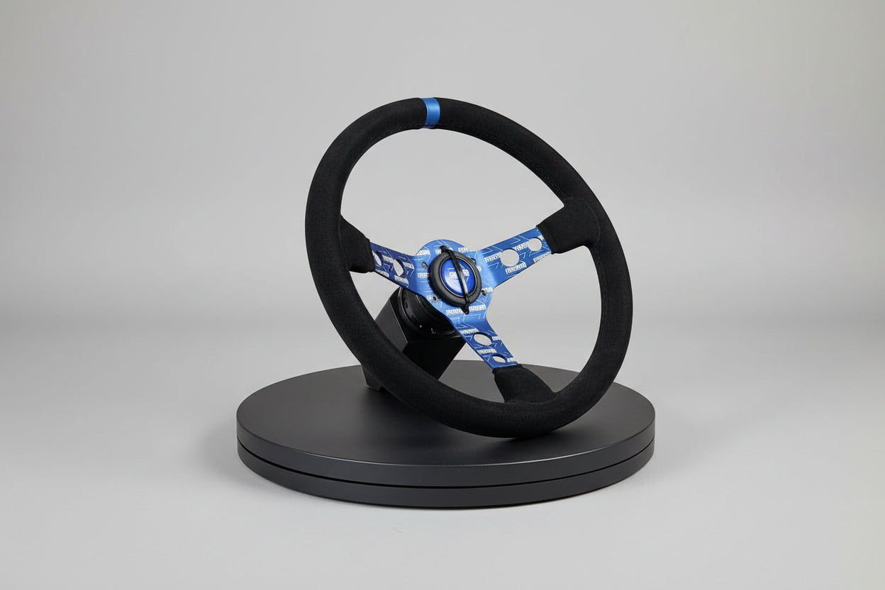 MOMO Suede Deep Dish Steering Wheel Nightlife accessories