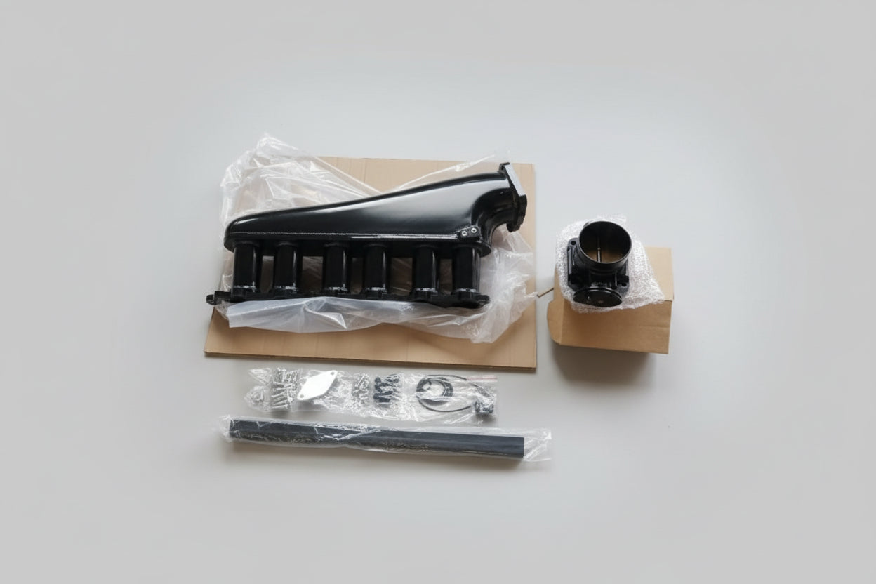 2JZgte Intake Manifold +Throttle body+ Fuel Rail Kit Nightlife accessories