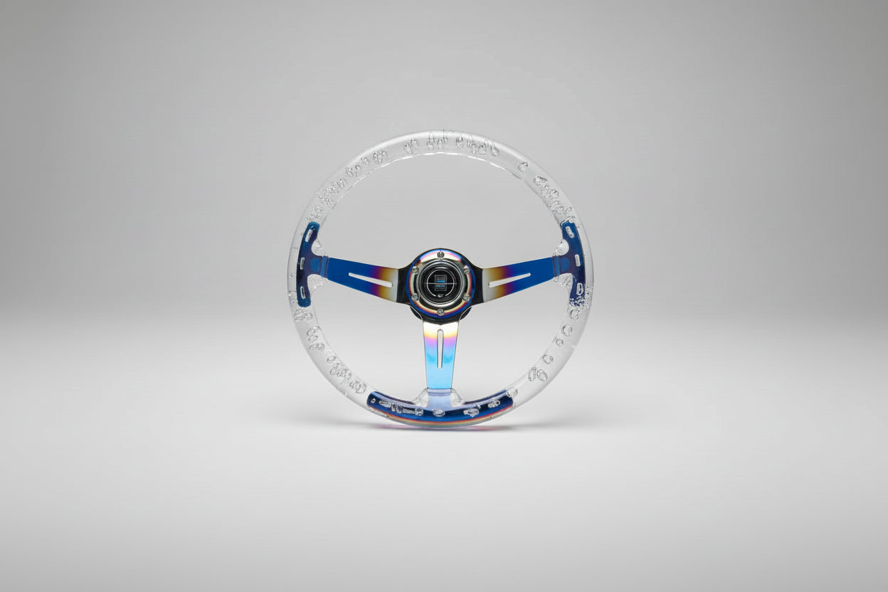 Transparent Acrylic Racing Steering Wheel Nightlife accessories