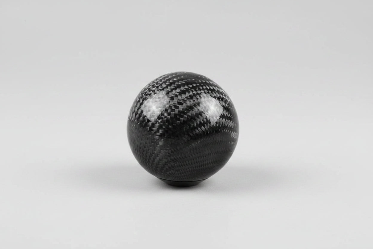 Round Carbon Fiber Gear Knob Nightlife accessories