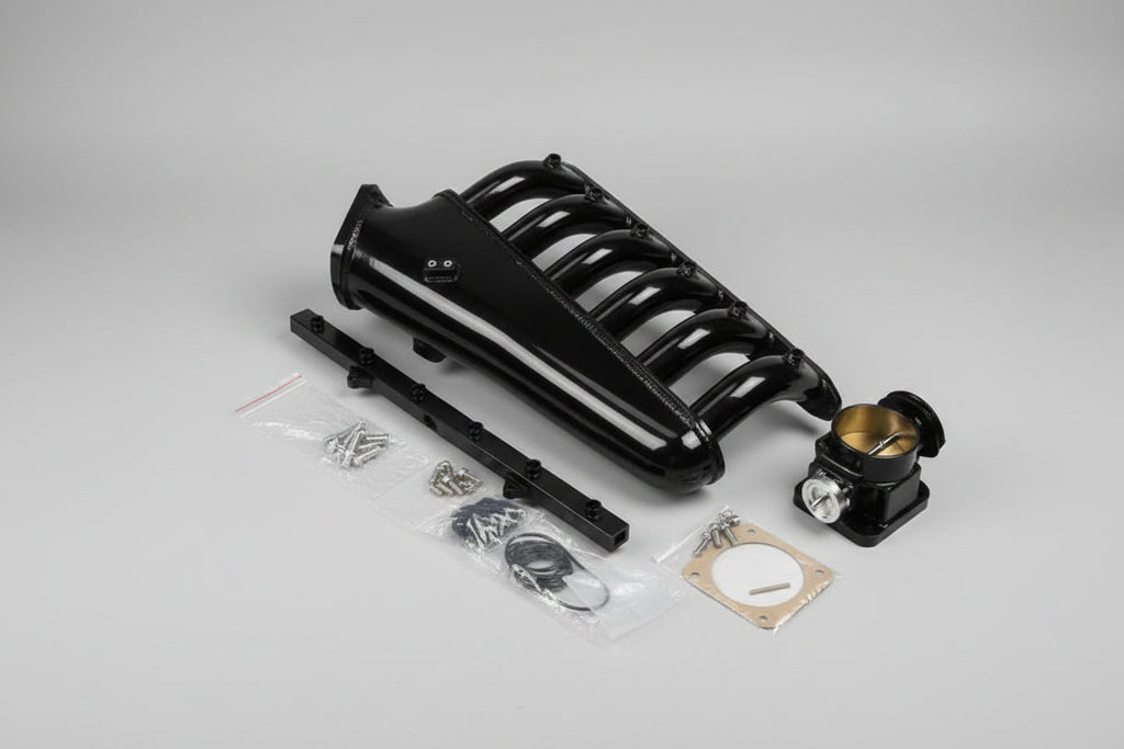 BMW E36/E46 Intake Manifold +Throttle body + Fuel Rail Kit Nightlife accessories