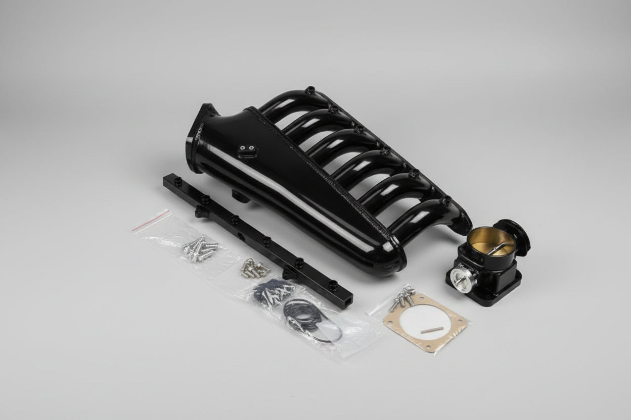 BMW E36/E46 Intake Manifold +Throttle body + Fuel Rail Kit Nightlife accessories