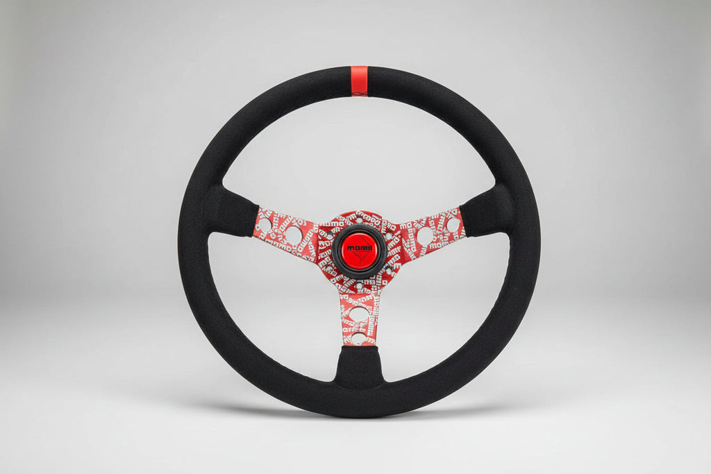 MOMO Suede Deep Dish Steering Wheel Nightlife accessories