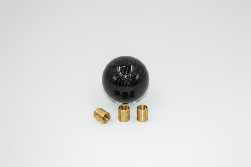 Round Carbon Fiber Gear Knob Nightlife accessories