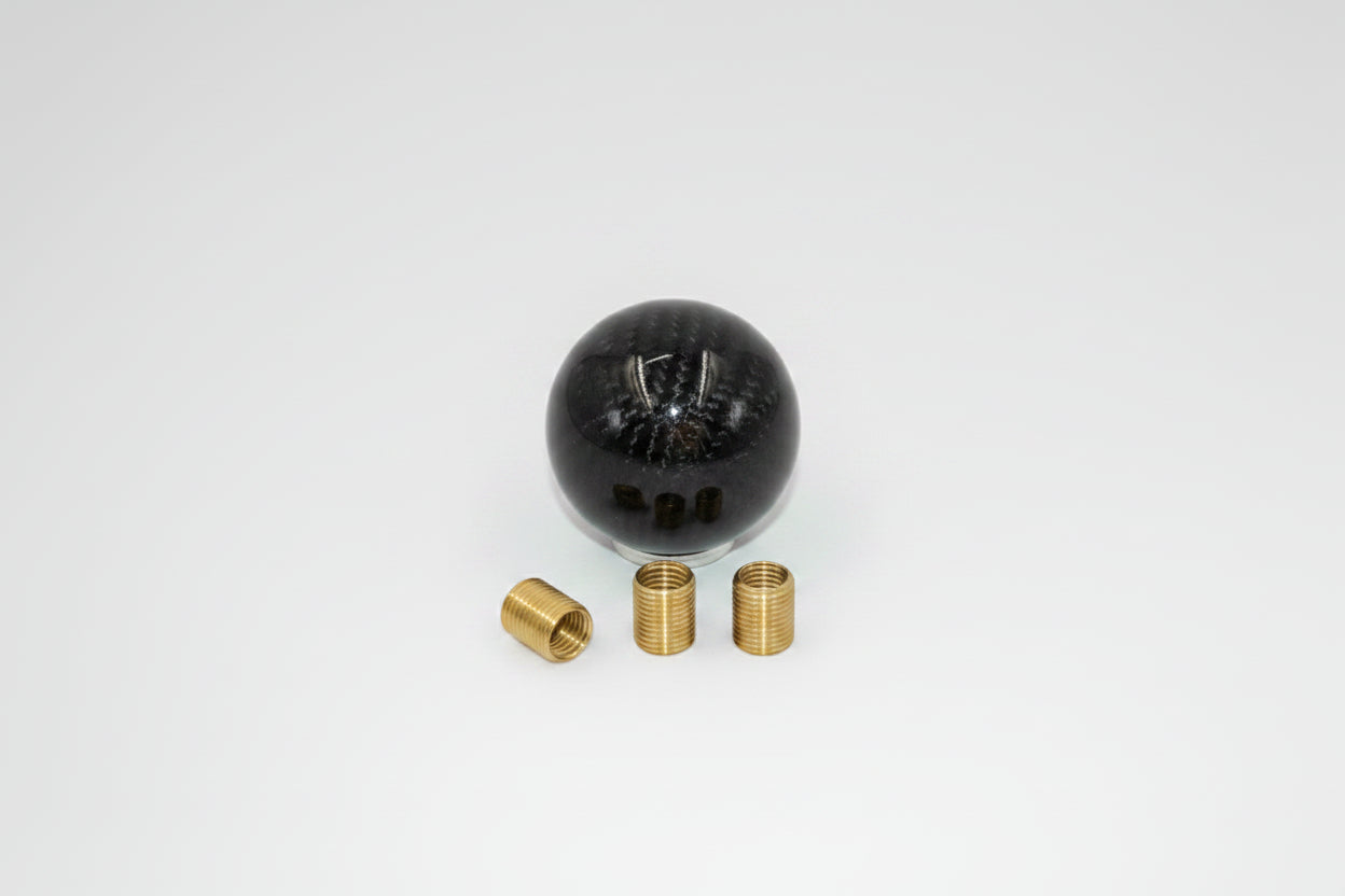 Round Carbon Fiber Gear Knob Nightlife accessories