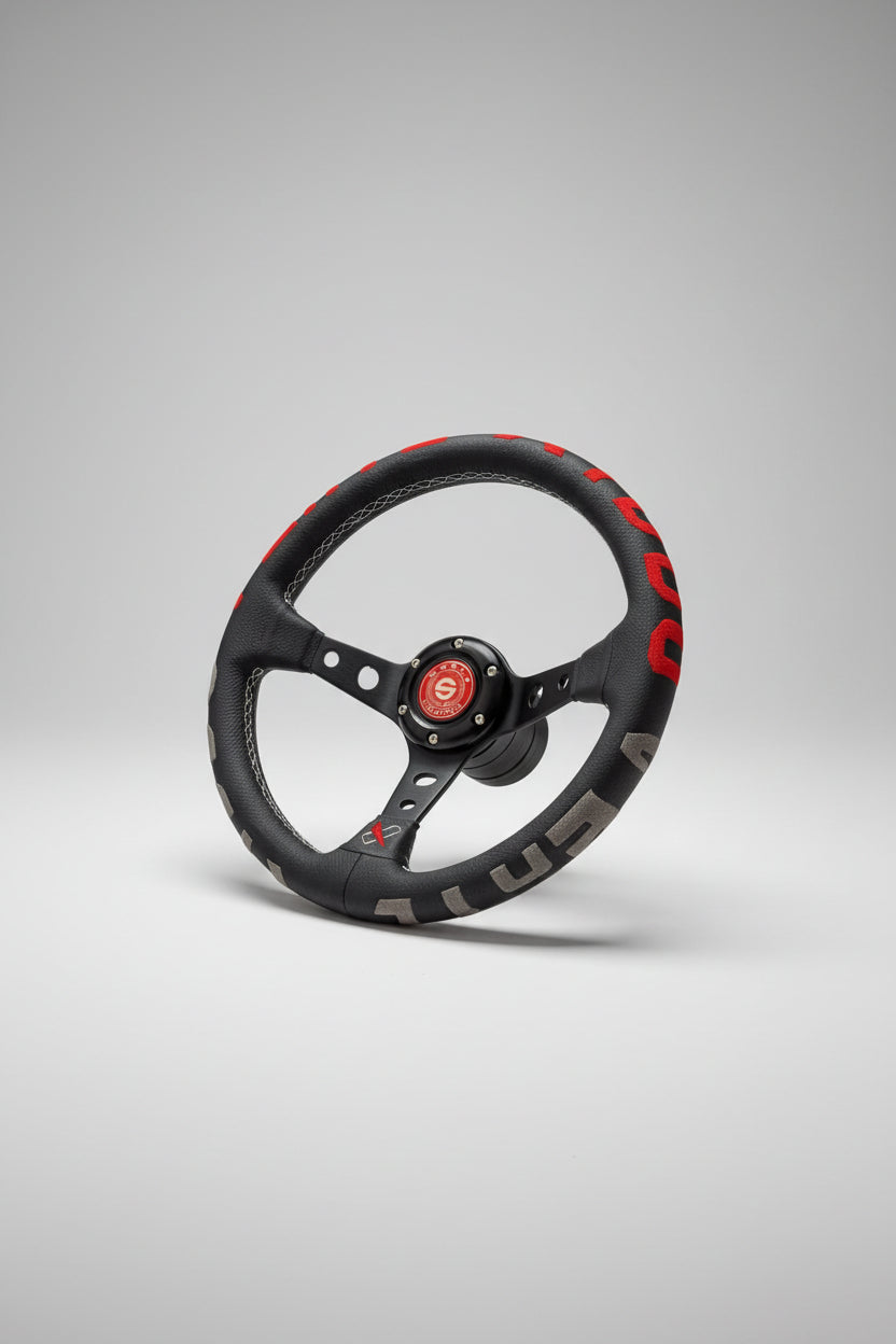 VERTEX Deep Dish Drift Steering Wheel Nightlife accessories