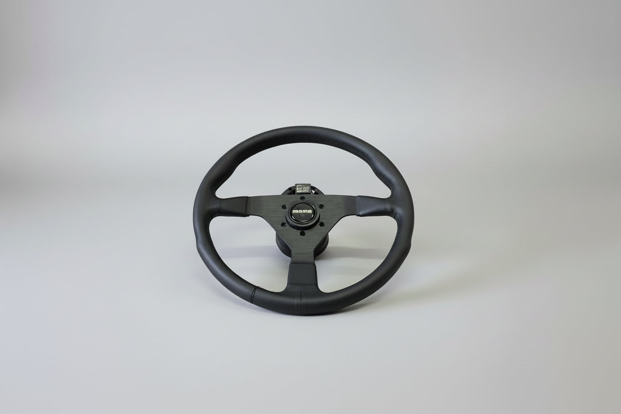 MOMO Leather Steering Wheel Nightlife accessories