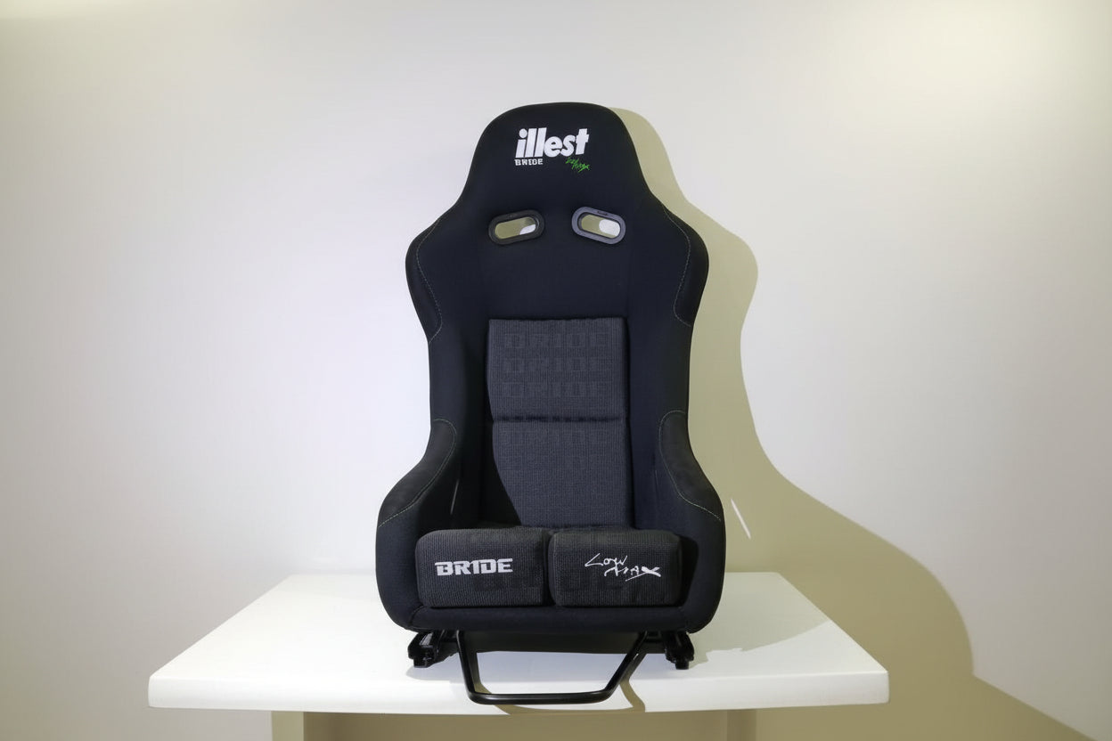 BRIDE VIOS III  Fixed Bucket Racing Seats with standard rails & sliders Nightlife accessories