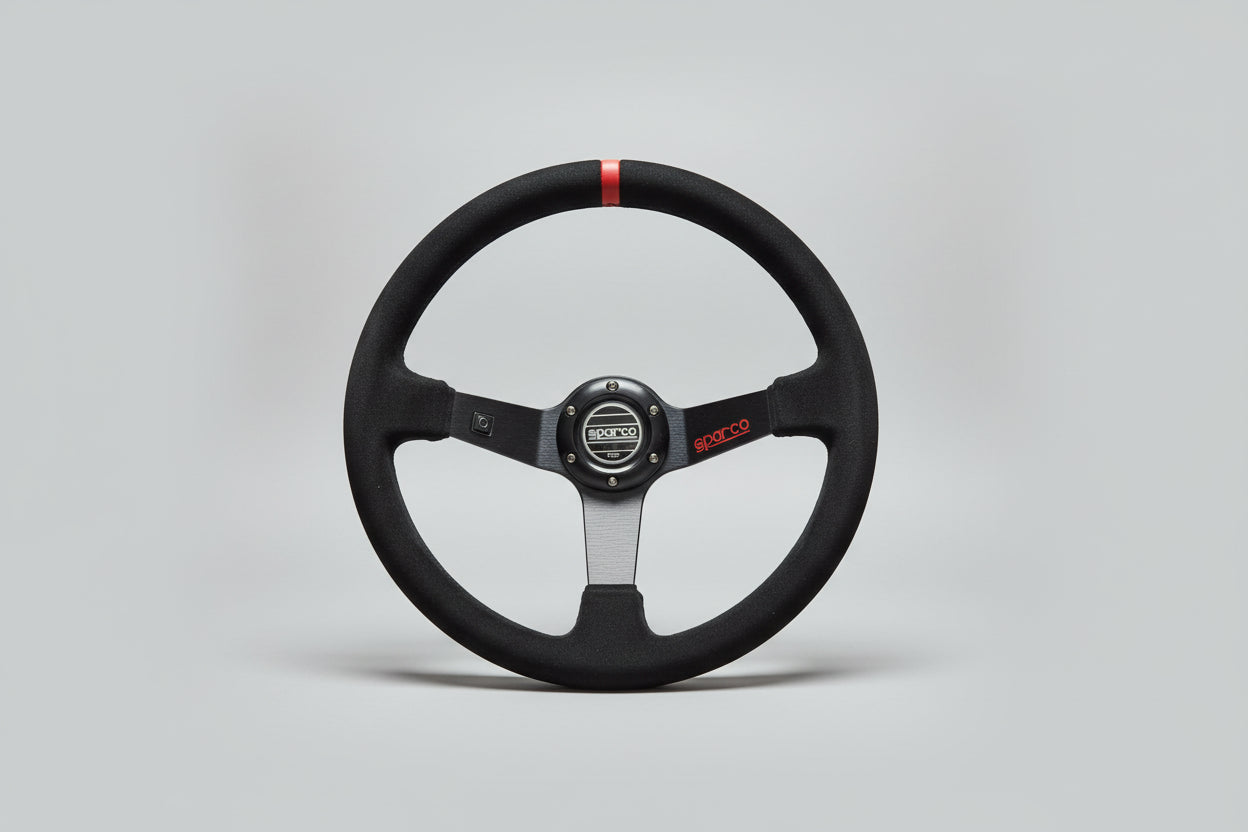 Sparco Suede Deep Dish Steering Wheel Nightlife accessories