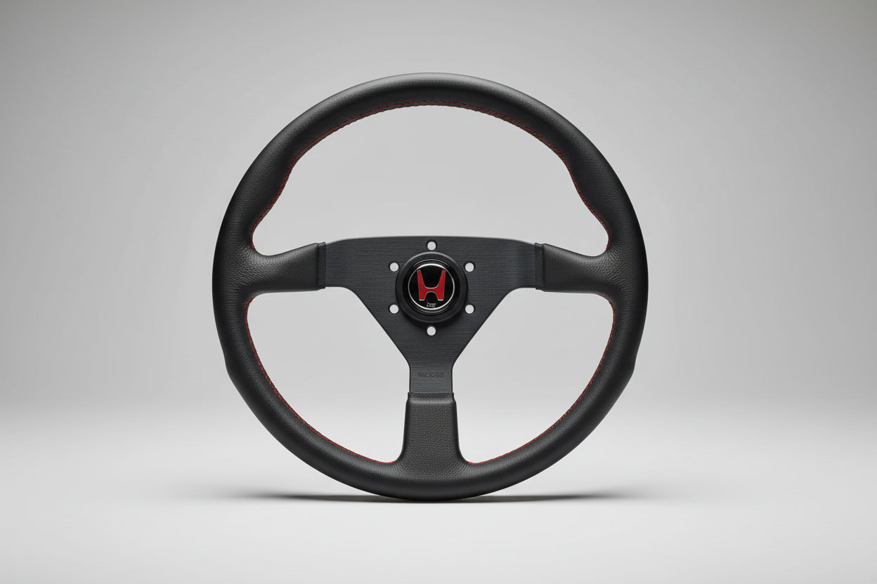 Honda Logo Leather Steering Wheel Nightlife accessories