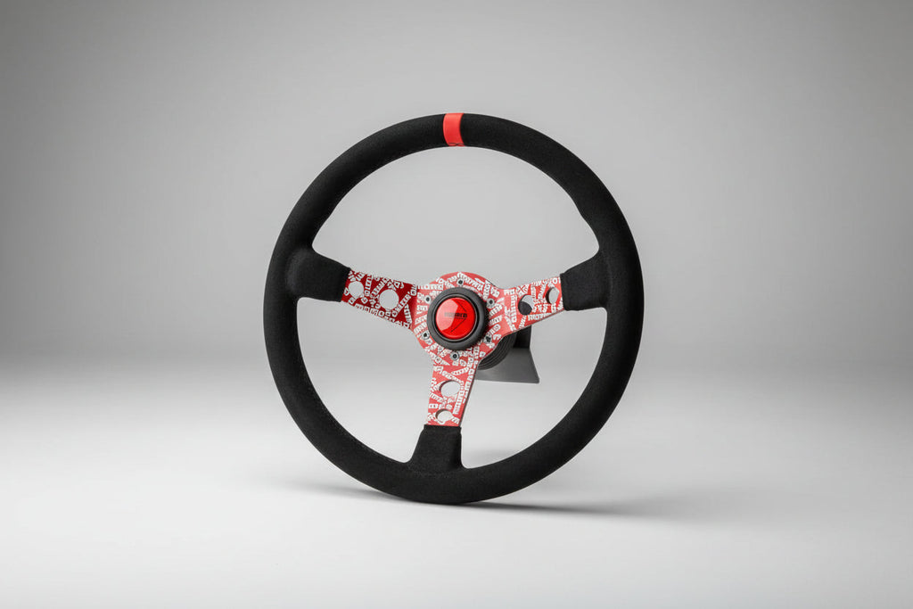 MOMO Suede Deep Dish Steering Wheel Nightlife accessories