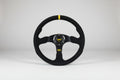 OMP Flat Style Suede Steering Wheel Nightlife accessories