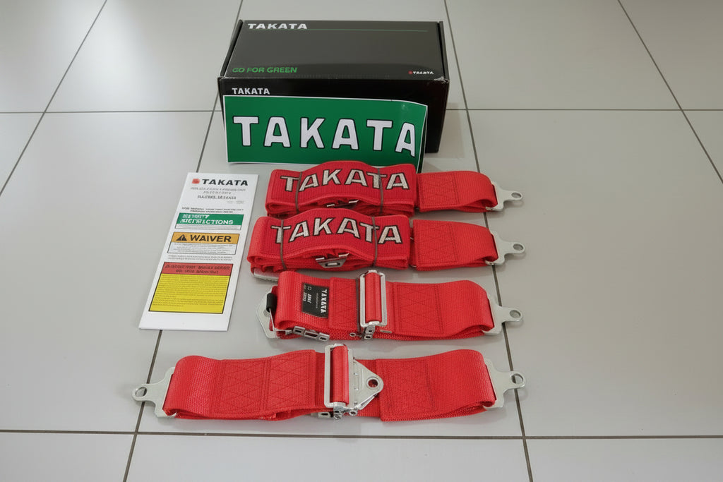 Takata 4 Point harness seat belt Nightlife accessories
