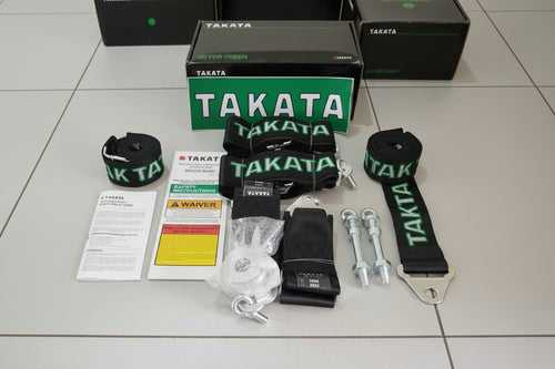 Takata 4 Point harness seat belt Nightlife accessories