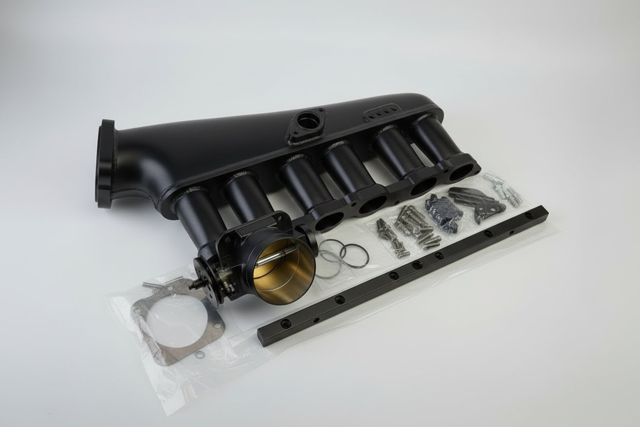 1JZgte Intake Manifold +Throttle body +Fuel Rail Kit(For VVTI) Nightlife accessories