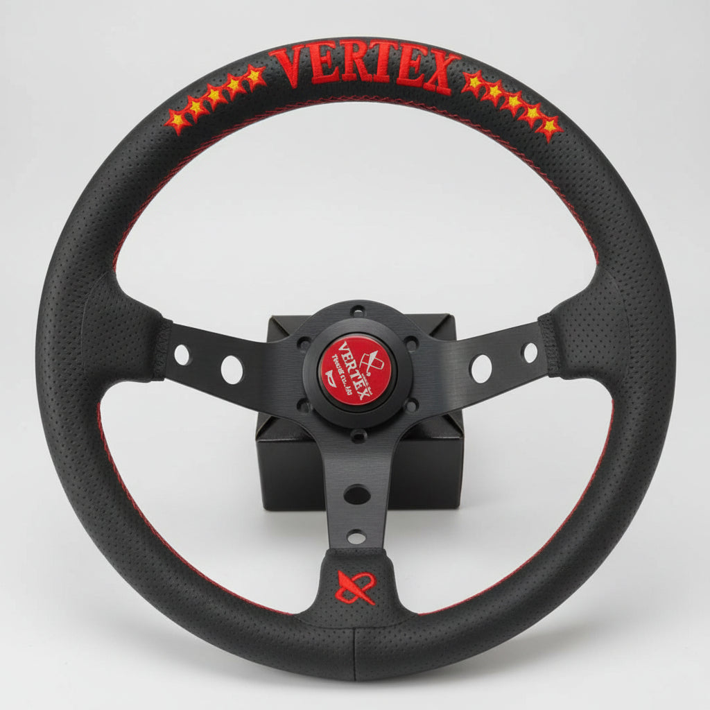 VERTEX Deep Dish Drift Steering Wheel Nightlife accessories