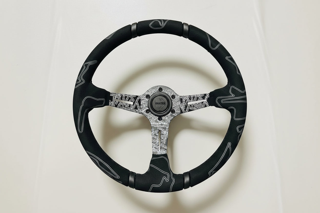 MOMO Suede Deep Dish Steering Wheel Nightlife accessories