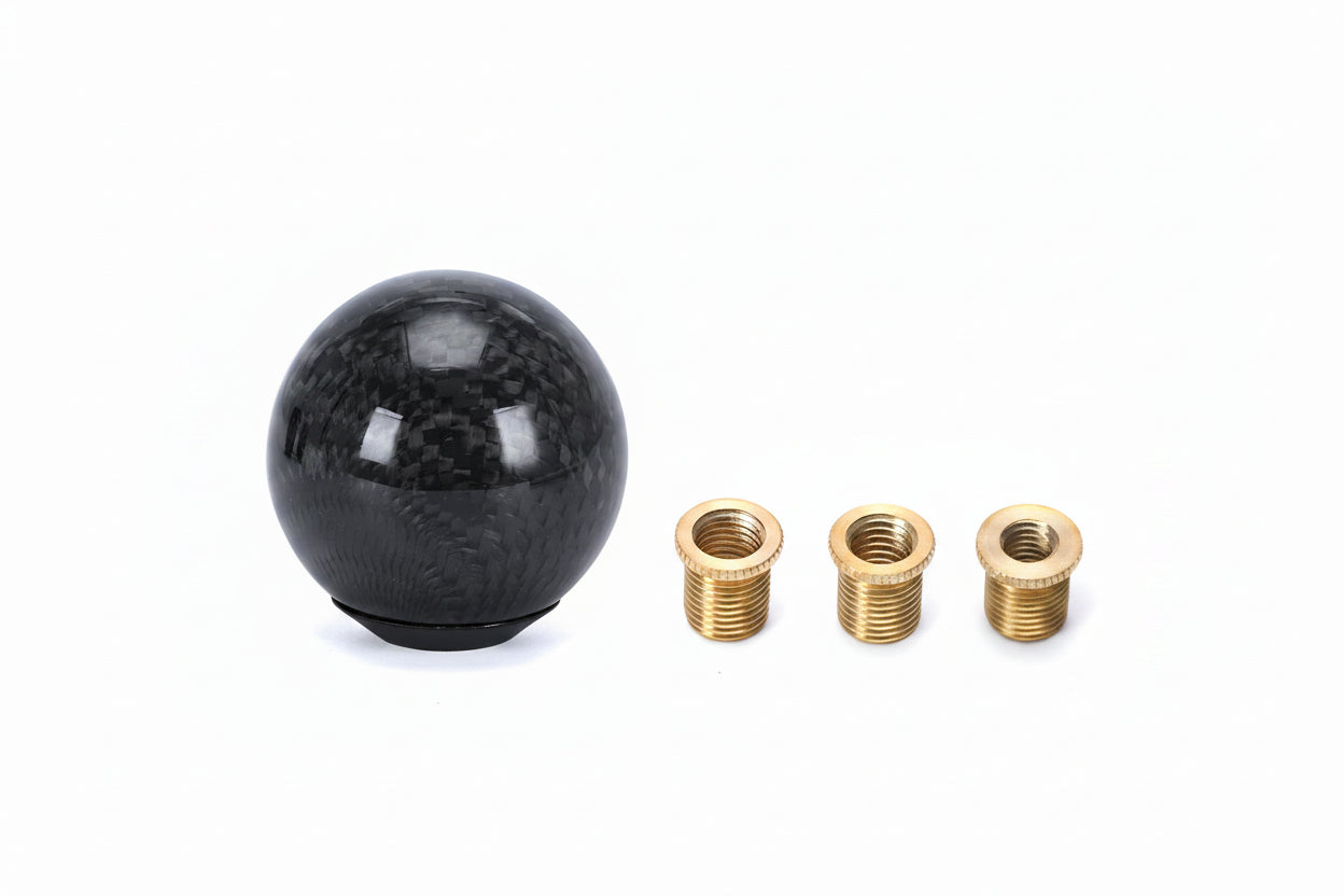 Round Carbon Fiber Gear Knob Nightlife accessories